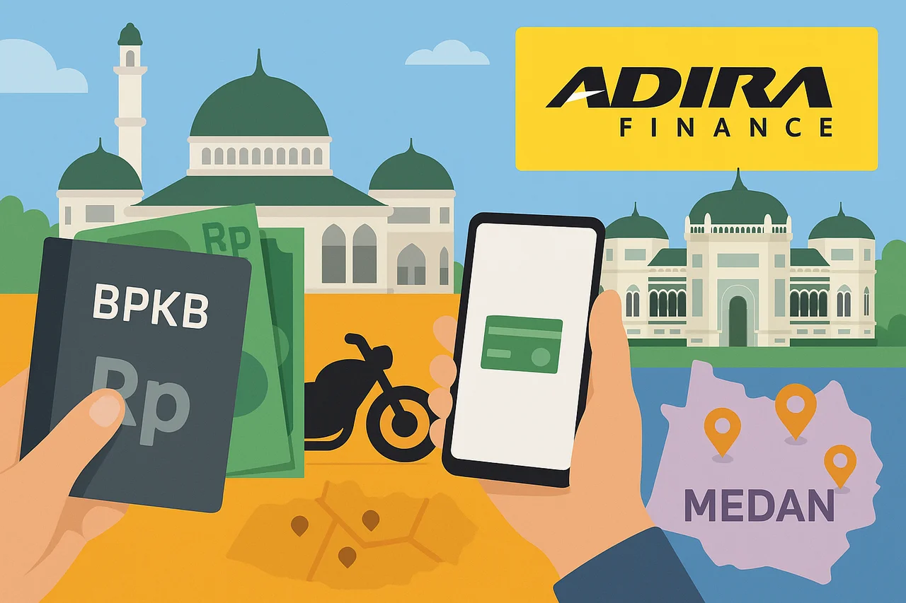 Gadai BPKB Motor Medan Solusi Dana Cepat dari Adira Finance