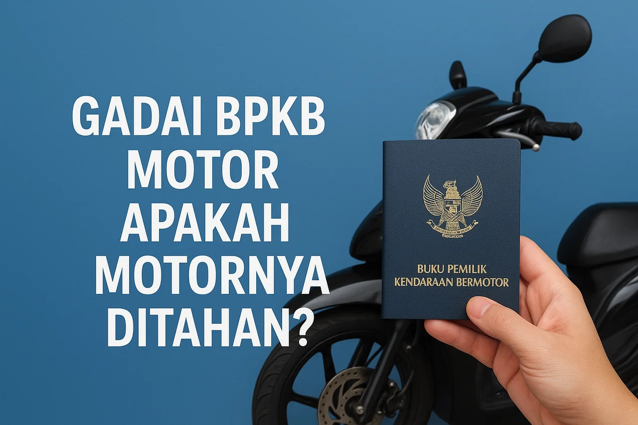 Gadai BPKB Motor: Apakah Motornya Ditahan atau Tidak?