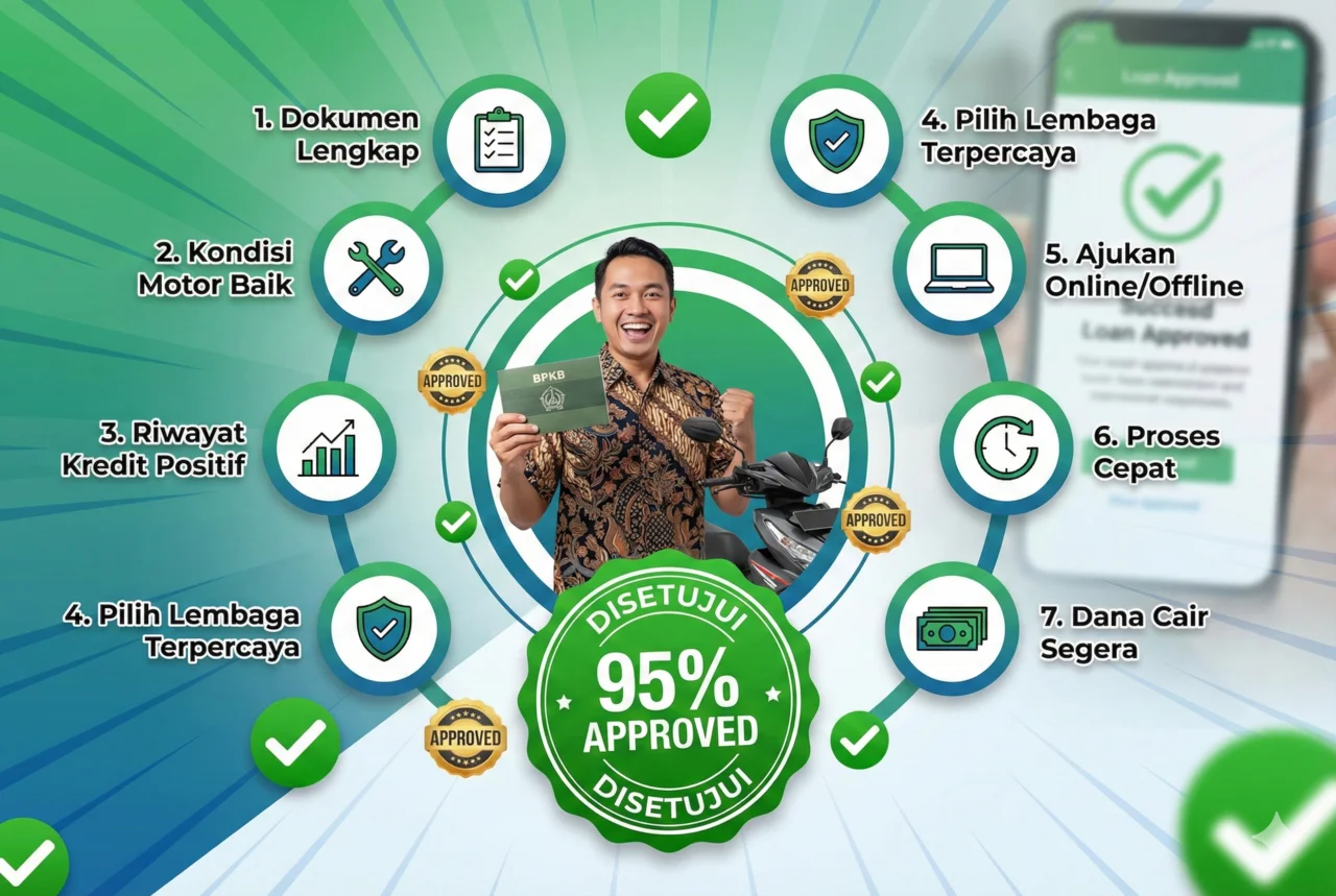 7 Tips Gadai BPKB Motor Disetujui Cepat 2026
